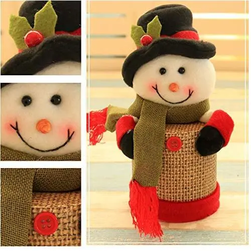 LtrottedJ Child Kids Christmas Candy Jar Storage Bottle Santa Bag Sweet Christmas Box Gift (B) LtrottedJ Child Kids Christmas Candy Jar Storage Bottle Santa Bag Sweet Christmas Box Gift (B)