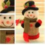 LtrottedJ Child Kids Christmas Candy Jar Storage Bottle Santa Bag Sweet Christmas Box Gift (B)