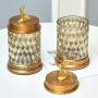 Glass Storage Jar, Kitchen Household Grain Container, Storage Snacks/Candy/Oatmeal/Coffee Beans