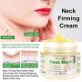 Neck Mask Cream, Neck Firming Mask, Moisturizing Neck Mask, Neck Tighten Mask, Visibly Lift and Tighten Crepey Skin, Anti Aging Moisturizer for Neck, Decollete & Body