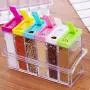 DSWSSH Decorative Jewelry Boxes Seasoning Spice Jars Seasoning Storage Storage Box Box Spice Jars Kitchen Accessories