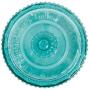 The Pioneer Woman Adeline 6-Piece Condiment Set in Turquoise bundle with The Pioneer Woman Turquoise Glass Cookie Jar