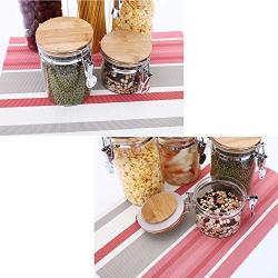 Glass Sealed Jars, Moisture-Proof Kitchen Food Containers, Storage Of Spices/Pasta/Oatmeal/Coffee Beans