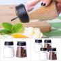 JUSTDOLIFE Seasoning Container Multi-purpose Spice Condiment Box Seasoning Storage Salt Container