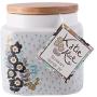 Creative Tops Small Katie Alice Pretty Retro Stoneware Kitchen Storage Jar with Wooden Lid by Creative Tops