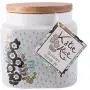 Creative Tops Small Katie Alice Pretty Retro Stoneware Kitchen Storage Jar with Wooden Lid by Creative Tops Creative Tops Small Katie Alice Pretty Retro Stoneware Kitchen Storage Jar with Wooden Lid by Creative Tops