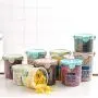 Bouteilles de stockage alimentaire EORTA avec couvercle, contenants alimentaires, mesure, hermétiques, conservateurs, grands volumes, 1000 ML Bouteilles de stockage alimentaire EORTA avec couvercle, contenants alimentaires, mesure, hermétiques, conservateurs, grands volumes, 1000 ML
