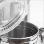 TOOGOO Airtight Canisters Sets for The Kitchen Stainless Steel - Beautiful for Kitchen Counter, Small 32oz, Food Storage Container, Tea Coffee Sugar Canisters TOOGOO Airtight Canisters Sets for The Kitchen Stainless Steel - Beautiful for Kitchen Counter, Small 32oz, Food Storage Container, Tea Coffee Sugar Canisters