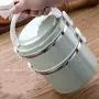 Thermos Food Jar Thermos 304 Stainless Food Flask,Leakproof Insulated Food Containers,Multi-layer, Large Capacity, Handle, Breathing Hole (Color : Blue, Size : 700ML) Thermos Food Jar Thermos 304 Stainless Food Flask,Leakproof Insulated Food Containers,Multi-layer, Large Capacity, Handle, Breathing Hole (Color : Blue, Size : 700ML)
