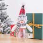 Vosarea Christmas Candy Gift Box Party Candy Sweet Jar Xmas Candy Gift Jar with Doll
