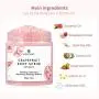 Natürlicher Grapefruit-Peel-Körperpeeling - Shooting Organische Toten Meer Salz Anti-Aging Akne Falten Zellerneuerung Fettigkeit Entferner Feuchtigkeitsspendend Vitamin E Vitamin C Kokosöl Peelings für Damen Herren 10 oz