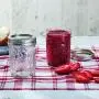 Lot de 4 Confitures en Pot Mason en Verre Cristallin à Bouche Rectangulaire avec Couvercles et Anneaux, 8oz (8 oz) Lot de 4 Confitures en Pot Mason en Verre Cristallin à Bouche Rectangulaire avec Couvercles et Anneaux, 8oz (8 oz)
