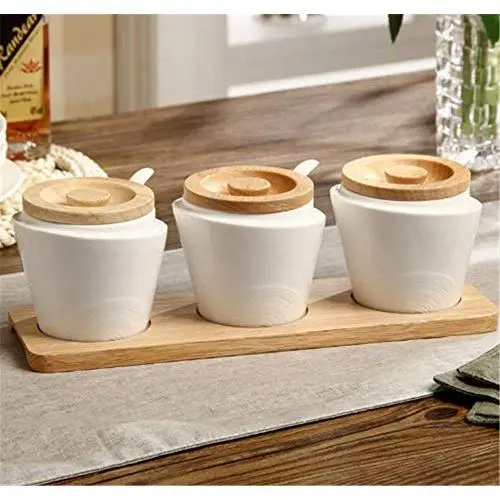 Mini Spice Jars – Kreative Gewürzgläser, japanischer Stil, Küchen-Gewürzbox, Keramik-Gewürzflasche
