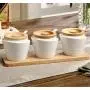 Mini Spice Jars – Kreative Gewürzgläser, japanischer Stil, Küchen-Gewürzbox, Keramik-Gewürzflasche
