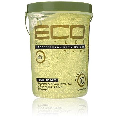 ECO Style Professional Styling Gel, Olive Oil, Max Hold 80 oz