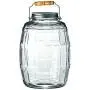 Anchor Hocking 2.5-Gallon Glass Barrel Jar with Brushed Aluminum Lid