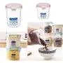 Bouteille/Récipient en Plastique Transparent Maserfaliw, 1000ml - Idéal pour les Snacks, le Thé, le Café, les Rangement de Cuisine, avec Clip, Recyclable, Cadeau Cadeau pour les Sorties et l'Usage Intérieur. Bouteille/Récipient en Plastique Transparent Maserfaliw, 1000ml - Idéal pour les Snacks, le Thé, le Café, les Rangement de Cuisine, avec Clip, Recyclable, Cadeau Cadeau pour les Sorties et l'Usage Intérieur.