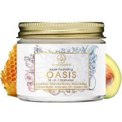 Era Organics Face Moisturizer for Dry Skin - Extra Hydrating 16-in-1 Age Defense Facial Cream With Manuka Honey, Avocado Oil, Jojoba Oil - pH Balanced Non Greasy Day & Night Cream For Women & Men