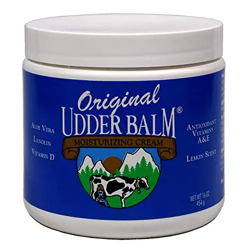 Original Udder Balm Feuchtigkeitscreme 16oz Glas. Es ist weit mehr als nur für Kühe!