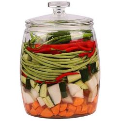 Glass Sealed Jars,kitchen Household Grain Containers, Storage Spices/Oatmeal/Kimchi/Rice