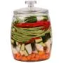 Glasbehälter, Küchen-Haushalts-Getreidebehälter, Lagerung von Gewürzen/Hafer/Kimchi/Reis