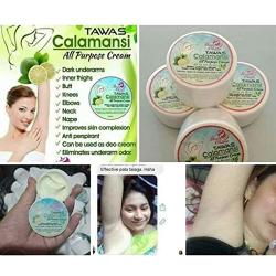 2 Jars Beauty Obsession Tawas Calamansi with Aloe Vera & Baking Soda, 10g - For Dark Spots, Knees, Elbows