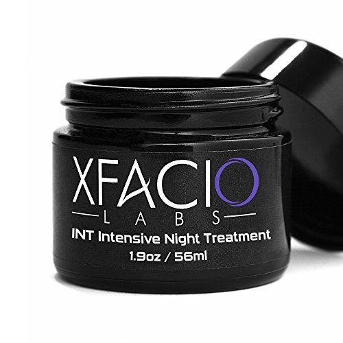 Intensive Lift Night Cream-100% Advanced Anti Aging Intensive Night Treatment-Xfacio Labs Natural & Organic Formula With CoQ10. Peptides, Hyaluronic Acid, Jojoba Oil & More