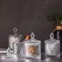 Deux Boîtes à Bonbons en Verre avec Couvercle – Boîte à Bonbons en Cristal, Bol à Sucre, Boîte de Rangement pour Biscuits et Cookies (Transparent, Grand Cylindre) Deux Boîtes à Bonbons en Verre avec Couvercle – Boîte à Bonbons en Cristal, Bol à Sucre, Boîte de Rangement pour Biscuits et Cookies (Transparent, Grand Cylindre)