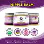 Best Nipple Cream for Breastfeeding Relief (2 oz) - Provides Immediate Relief To Sore, Dry And Cracked Nipples Even After A Single Use (3 Jars)