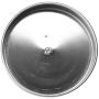 Freebily 2pcs Rustproof Stainless Steel Apothecary Storage Lids Covers for Diameter 70mm Regular Mouth Mason Jars Silver One Size