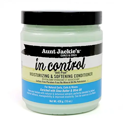 Aunt Jackies in control 15oz - ''Anti-Poof'' Moisturizing & Softening Conditioner Aunt Jackies in control 15oz - ''Anti-Poof'' Moisturizing & Softening Conditioner
