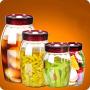 YL LY Glass Sealed Cans Household Pickled Kimchi Jar Food Storage Bottle Coffee Beans Candy Nuts Storage Bottle 1.2L