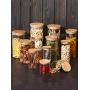 Yl Ly Household Jars Transparent Small Bottles Glass Sealed Cans Food Kitchen Miscellaneous Food Snack Storage Bottle With Lid Storage Tank A Package
