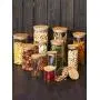 Yl Ly Household Jars Transparent Small Bottles Glass Sealed Cans Food Kitchen Miscellaneous Food Snack Storage Bottle With Lid Storage Tank A Package