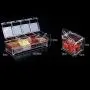 4 Pots Transparent Récipients de Stockage pour Épices et Sel en Acrylique – Récipients de Rangement pour Condiments, Sucre, Poivre (Transparent) 4 Pots Transparent Récipients de Stockage pour Épices et Sel en Acrylique – Récipients de Rangement pour Condiments, Sucre, Poivre (Transparent)