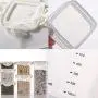 Kitchen Food Sealed Jar with Scale Storage Cans Dried Fruit Snacks Storage Jar - 240/650/1000/1800ML