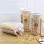 Boîte de Rangement Alimentaire, Bocal pour Riz, Haricots, Fruits Secs, Fermeture Étanchée pour Cuisine, Réservoir de Stockage