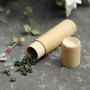 Yuanhaourty Bamboo Tube Tea Storage Box with Airtight Lids Small Container Spices Storage Jar with Lid 4 Size
