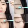 LORMAY 7-Piece Silicone Makeup Brushes for Face Mask, Eyeliner, Eyebrow, Eye Shadow, Lip Care, and UV Resin Epoxy Crafting (Mint Green)