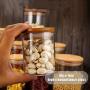 Glass Jars Sealed Cans With Cover Kitchen Food Storage Bottles Spice Jars Candy Storage Banks Tea Box Kitchen Storage Can,Z1 5.5X6Cm