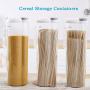 Cereal Storage Containers Dispenser Cookie Jar Plastic with Lids Airtight Bpa Free Large, Food Storage Containers for Kitchen Pantry Organization Canister Candy Bulk, 1.5L (Size : 1.5L)