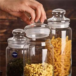 Yl Ly Glass Sealed Tank Storage Bottle Sealed Bottle Glass Transparent Bottle Milk Powder Miscellaneous Grains Dried Fruit Bottle Multi-Piece Suit 500Ml3