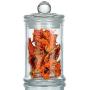 DonhDonh Household Airtight Sealed Nut Containers Sugar Jars Food Storage Containers with Glass Lid for Office Kitchen