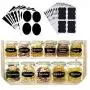Lot de 36 pièces Gadget pour Maison, Tableau à Chaux Modifiable, Étiquettes pour Bouteilles et Pots de Cuisine, Stickers pour Tableau à Chaux, Espagne Lot de 36 pièces Gadget pour Maison, Tableau à Chaux Modifiable, Étiquettes pour Bouteilles et Pots de Cuisine, Stickers pour Tableau à Chaux, Espagne