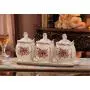 Mini Spice Jars Ceramic Spice Jar European Creative Salt Can Set – Kleine Gewürzgläser, Keramik, Europäisches Kreatives Salzbehälter Set