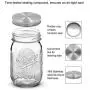 8pcs Pack 304 Stainless Steel Wide Mouth Mason Jar Lids Storage Caps, Rust-proof and Leak-proof, Compatible with Ball & Kerr Mason Jars 8pcs Pack 304 Stainless Steel Wide Mouth Mason Jar Lids Storage Caps, Rust-proof and Leak-proof, Compatible with Ball & Kerr Mason Jars