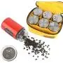 Ensemble de Bouteilles à Épices JUSTDOLIFE, Récipients en Verre Rond, Dosettes à Épices Ajustables, 6 Pièces Ensemble de Bouteilles à Épices JUSTDOLIFE, Récipients en Verre Rond, Dosettes à Épices Ajustables, 6 Pièces