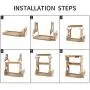 3-Tier Standing Spice Rack Kitchen Bathroom Countertop Storage Organizer,Spice Bottle Jars Holder Rack Iron Shelf 3-Tier Standing Spice Rack Kitchen Bathroom Countertop Storage Organizer,Spice Bottle Jars Holder Rack Iron Shelf