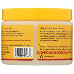 Alaffia - Everyday Shea Authentic Shea Butter, All Skin Types, Vitamins and Minerals Help Moisturize and Soften Skin with Shea Butter, Fair Trade, No Parabens, Vegan, Passionfruit, 11 Ounces