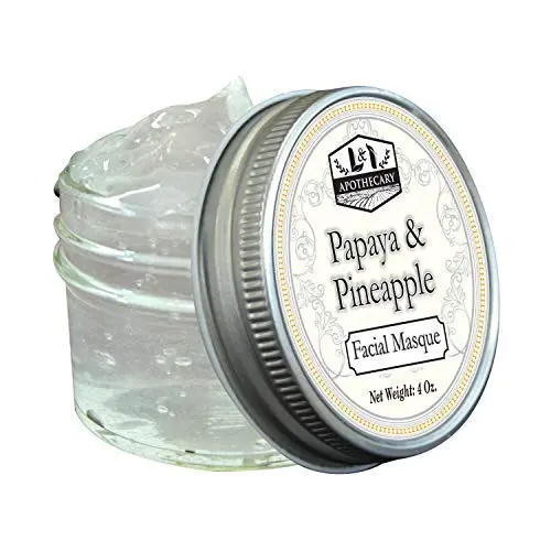 4 fl. Oz Papaya & Pineapple Enzyme Aloe Vera Gel Mask, Enriched with Papaya enzyme & Pineapple enzyme. Soothing Exfoliating Mask & Hydration mask with Aloe Vera Gel. 4 fl. Oz Papaya & Pineapple Enzyme Aloe Vera Gel Mask, Enriched with Papaya enzyme & Pineapple enzyme. Soothing Exfoliating Mask & Hydration mask with Aloe Vera Gel.